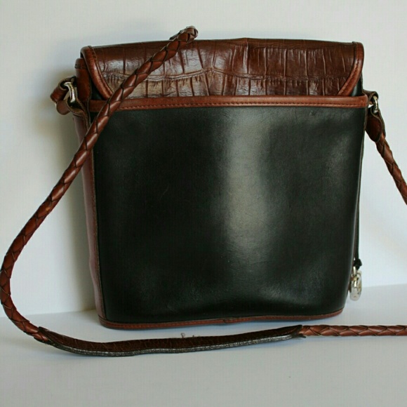 Brighton vintage leather crossbody bucket bag - Picture 2 of 8